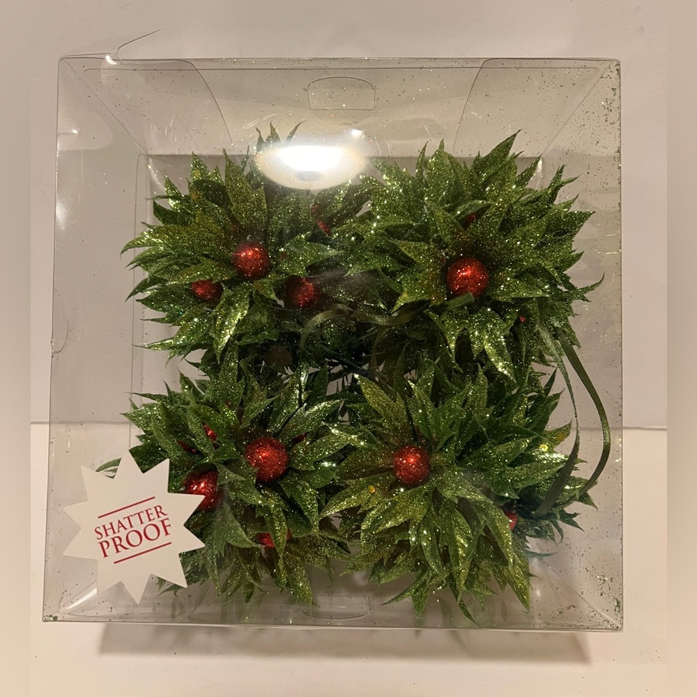 NWT HOBBY LOBBY VERY MERRY ORNAMENTS.
